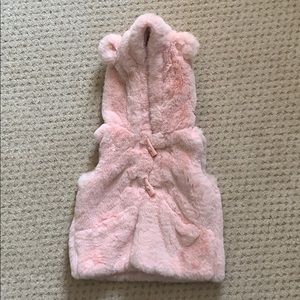 Like new soft pink vest.